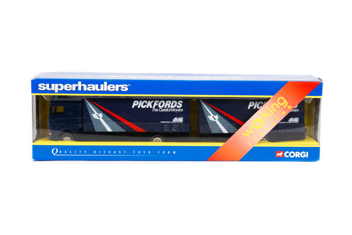 Corgi Superhaulers – DAF 95′ Short Wheel Base & Close Couple Trailer – Pickfords – TY87006 1 Corgi Superhaulers – DAF 95′ Short Wheel Base & Close Couple Trailer – Pickfords – TY87006