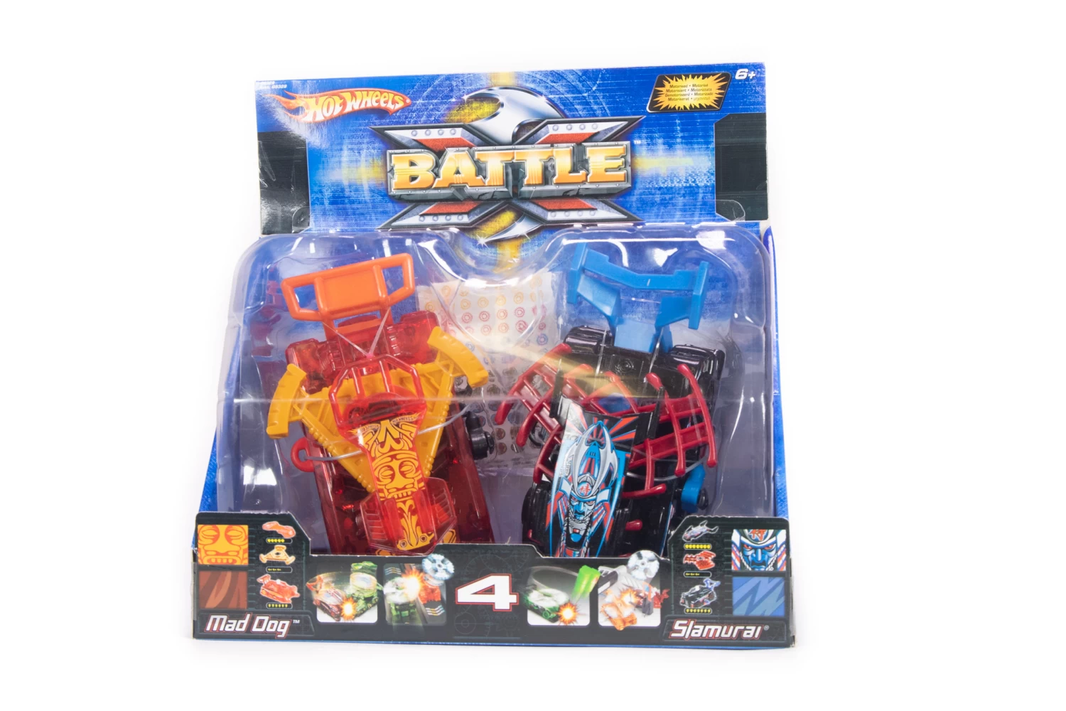 Hot Wheels Battle X – Mad Dog, Slamurai, Velocitor & The General 2 Hot Wheels Battle X – Mad Dog, Slamurai, Velocitor & The General - Image 2