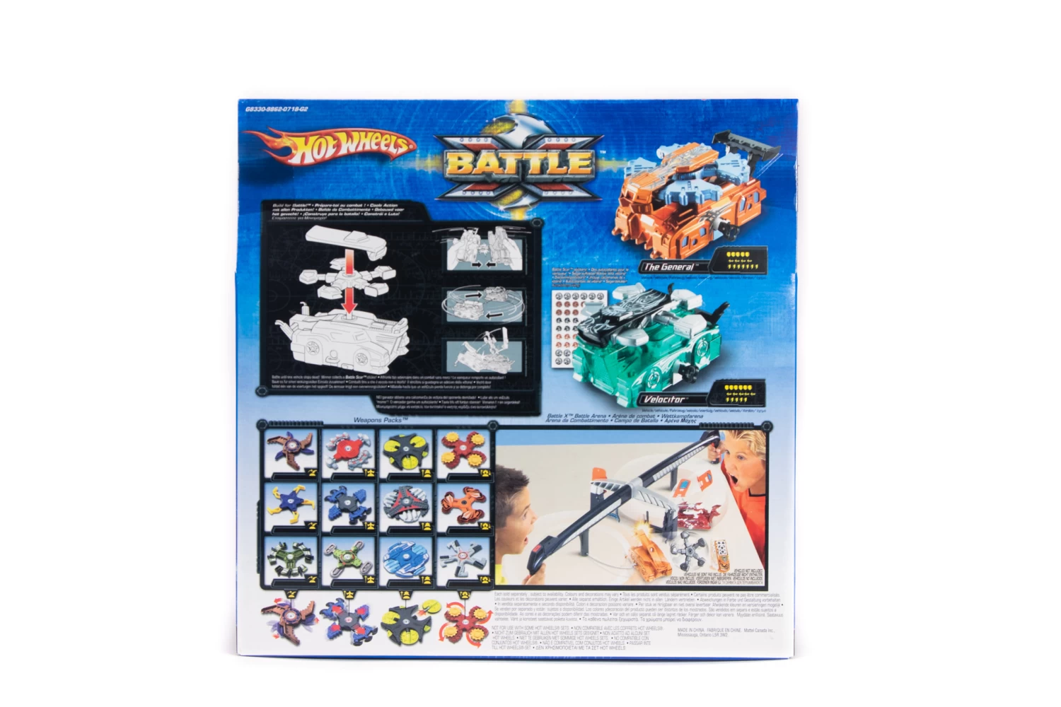 Hot Wheels Battle X – Mad Dog, Slamurai, Velocitor & The General 5 Hot Wheels Battle X – Mad Dog, Slamurai, Velocitor & The General - Image 5