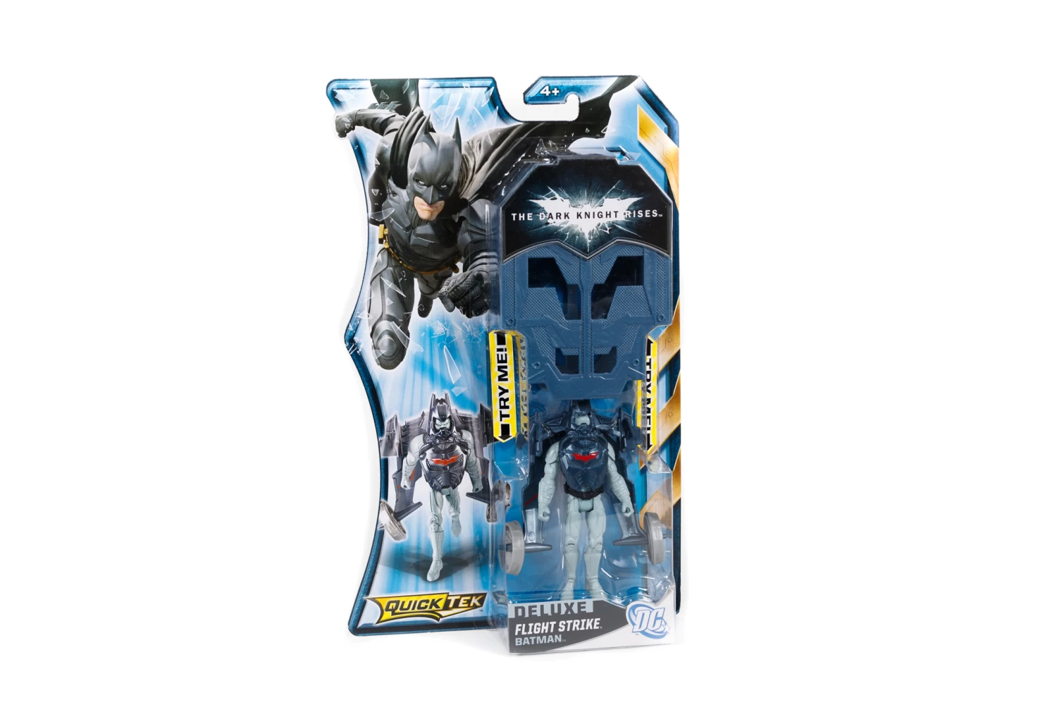 Batman The Dark Knight Rises – Quicktek – Deluxe Flight Strike Batman Figure 1 Batman The Dark Knight Rises – Quicktek – Deluxe Flight Strike Batman Figure