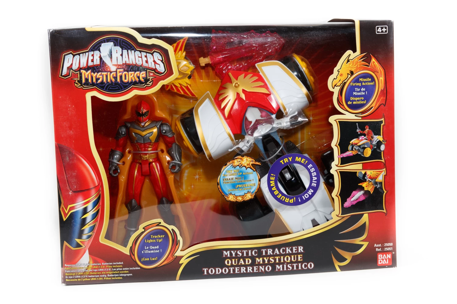 Power Rangers – Mystic Force – Mystic Tracker With Red Ranger 1 Power Rangers – Mystic Force – Mystic Tracker With Red Ranger