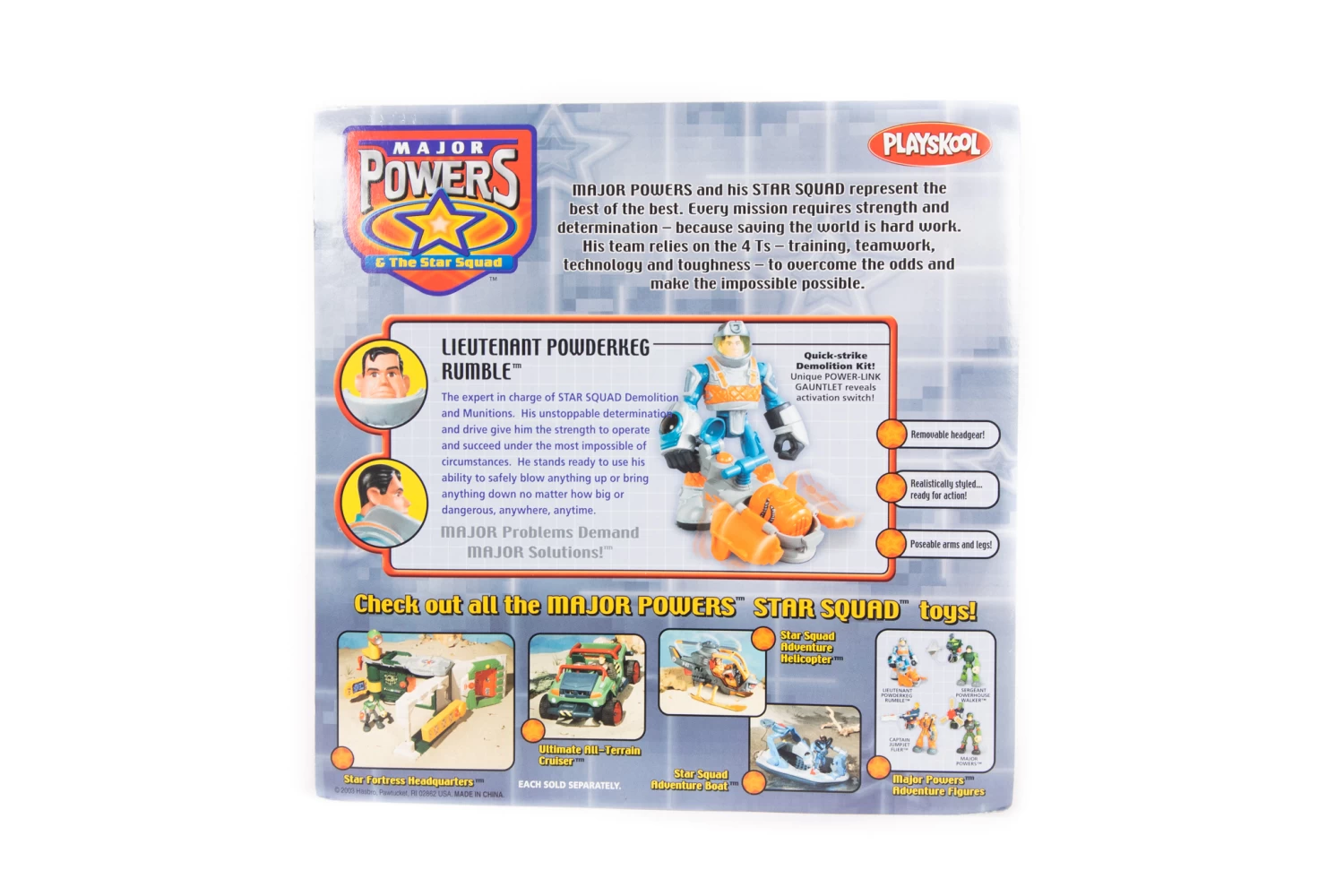 Major Powers – Lieutenant Powerkeg Rumble – Demolition & Munitions 2 Major Powers – Lieutenant Powerkeg Rumble – Demolition & Munitions - Image 2