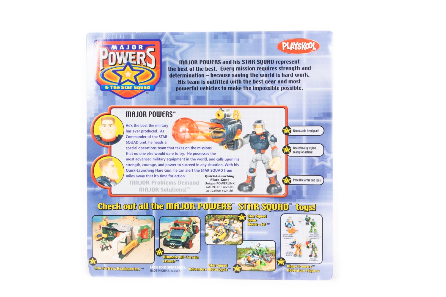 Major Powers – Star Squad Commander – Flare Gun Variant 2 Major Powers – Star Squad Commander – Flare Gun Variant - Image 2