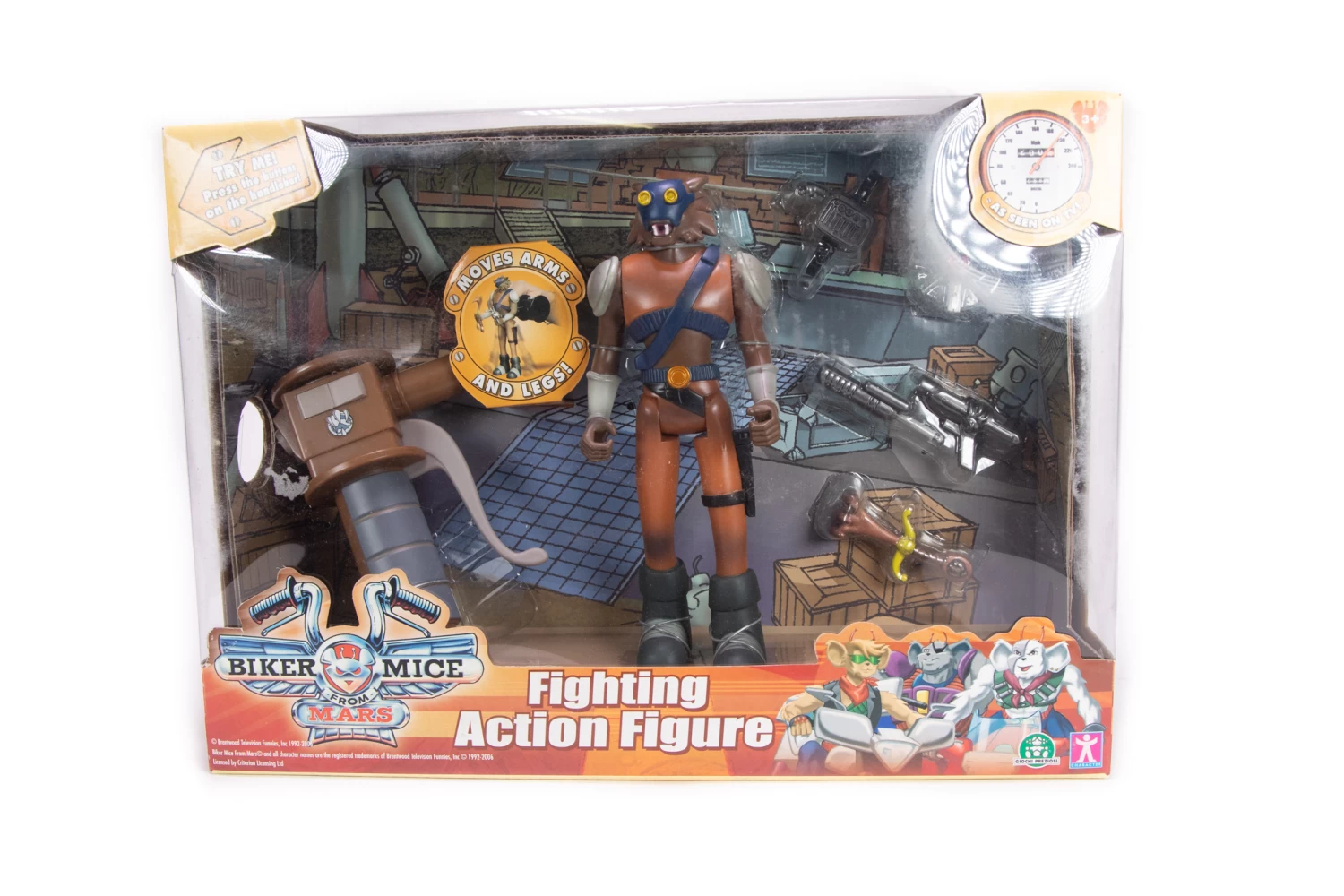 Biker Mice From Mars – Claw Trooper Fighting Action Figure (Faulty) 1 Biker Mice From Mars – Claw Trooper Fighting Action Figure (Faulty)