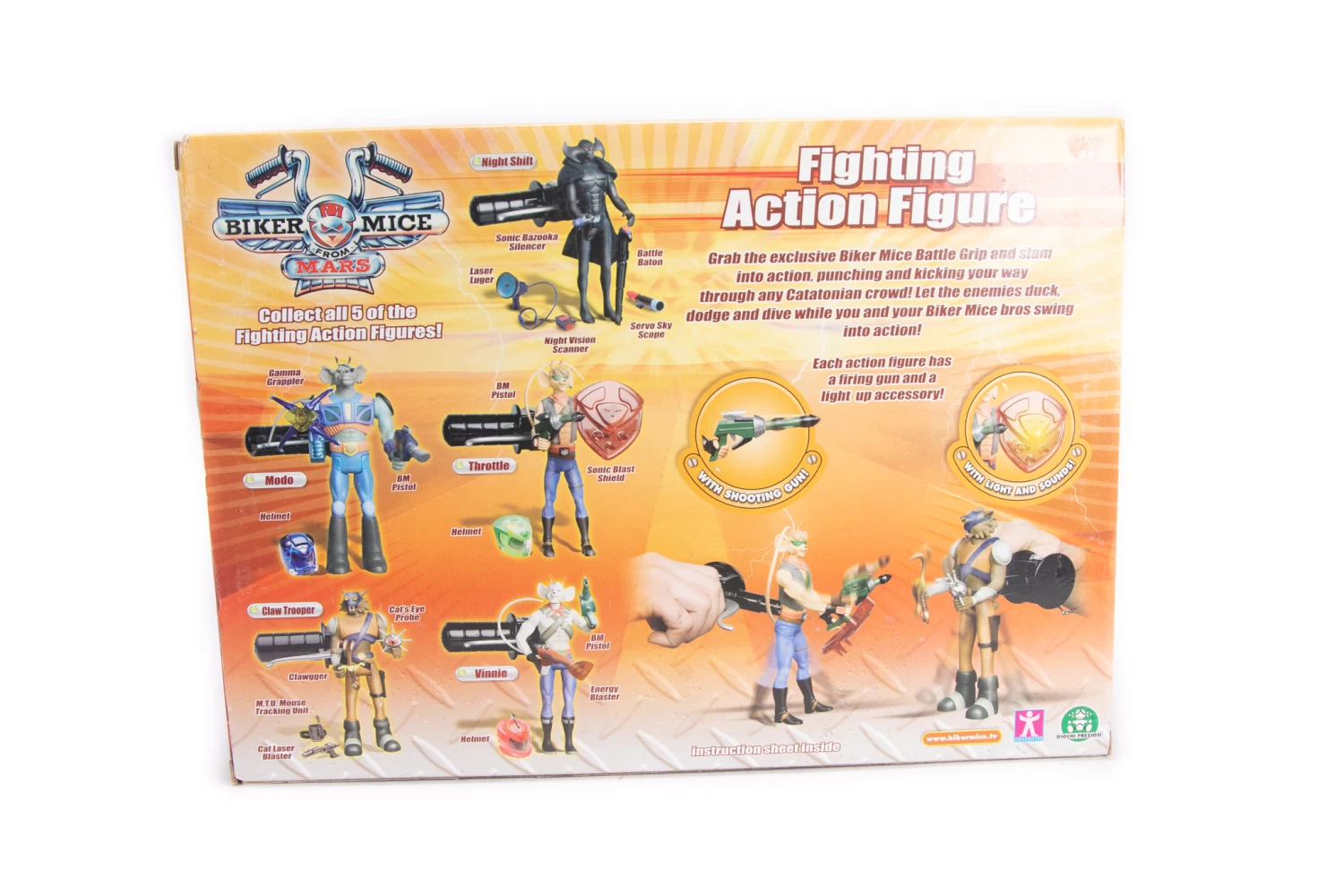 Biker Mice From Mars – Claw Trooper Fighting Action Figure (Faulty) 2 Biker Mice From Mars – Claw Trooper Fighting Action Figure (Faulty) - Image 2