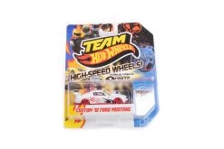 Team Hot Wheels – High Speed Wheels – Hyundai Genesis Coupe, Pro Stock Camaro, Hyperliner & Custom ’12 Ford Mustang -Trendy Toy Store BM7I4129