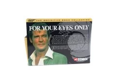 Corgi James Bond 007 Definitive Bond Collection – For Your Eyes Only – Lotus Esprit Turbo – 04701 -Trendy Toy Store BM7I5323