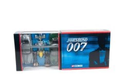 Corgi James Bond 007 1:64 Scale Special Edition Die-Cast Collector Set – Jaguar XKR, Aston Martin DB5, Gyrocopter & 2 Figures – 95904 -Trendy Toy Store BM7I5367