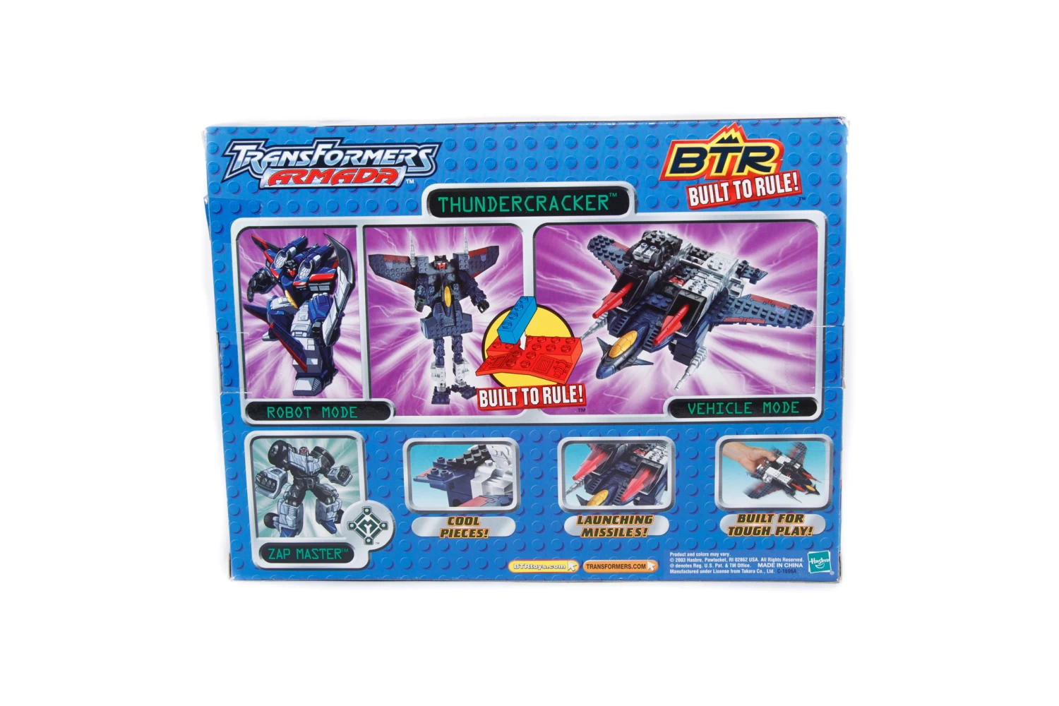 Build To Rule – Transformers Armada – Thundercracker With Zap Master Mini-Con – 7063 2 Build To Rule – Transformers Armada – Thundercracker With Zap Master Mini-Con – 7063 - Image 2