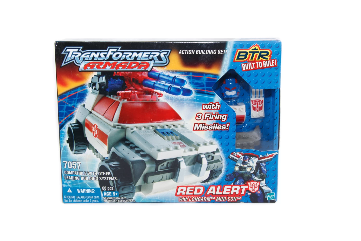 Build To Rule – Transformers Armada – Red Alert With Longarm Mini-Con – 7057 1 Build To Rule – Transformers Armada – Red Alert With Longarm Mini-Con – 7057