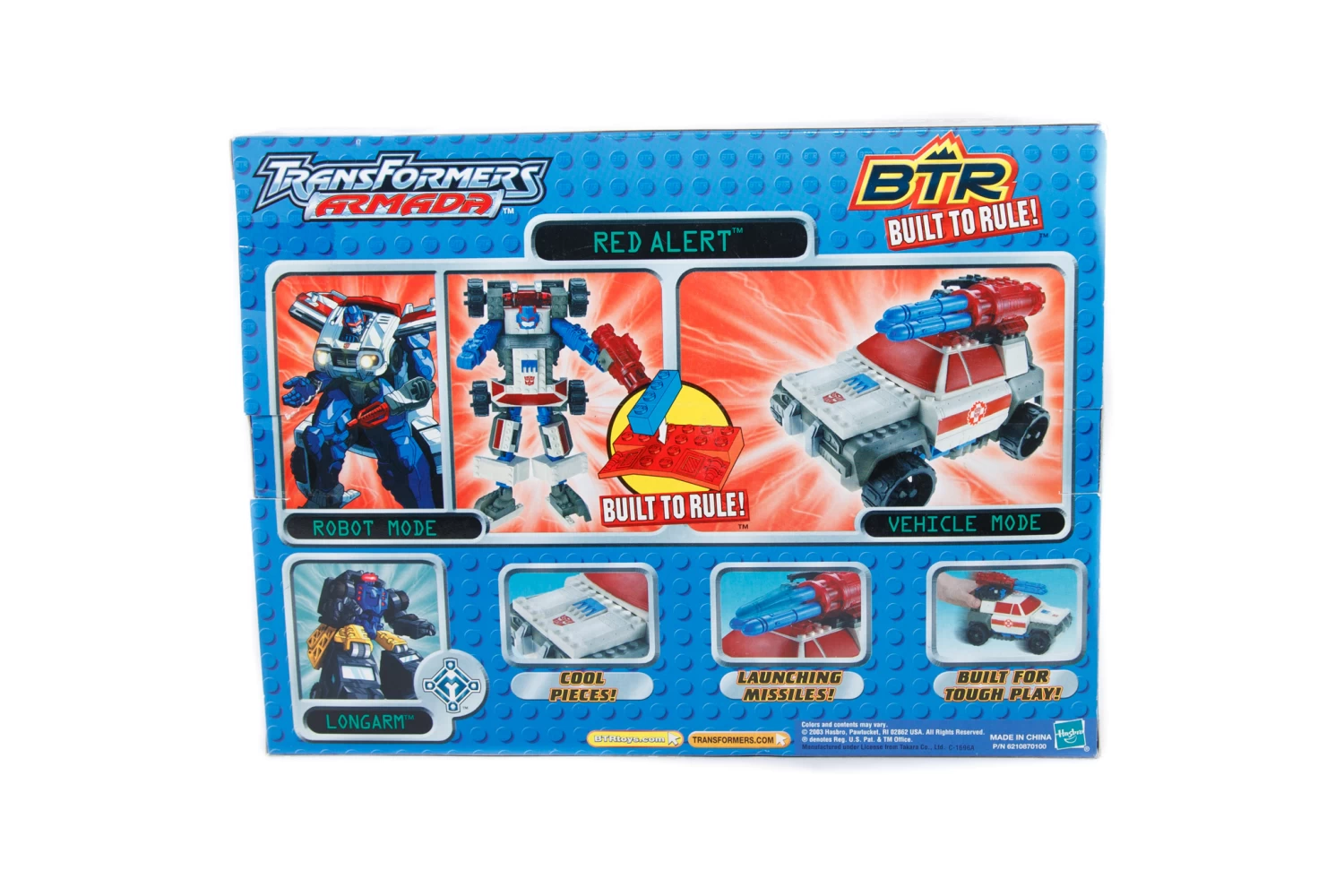 Build To Rule – Transformers Armada – Red Alert With Longarm Mini-Con – 7057 2 Build To Rule – Transformers Armada – Red Alert With Longarm Mini-Con – 7057 - Image 2