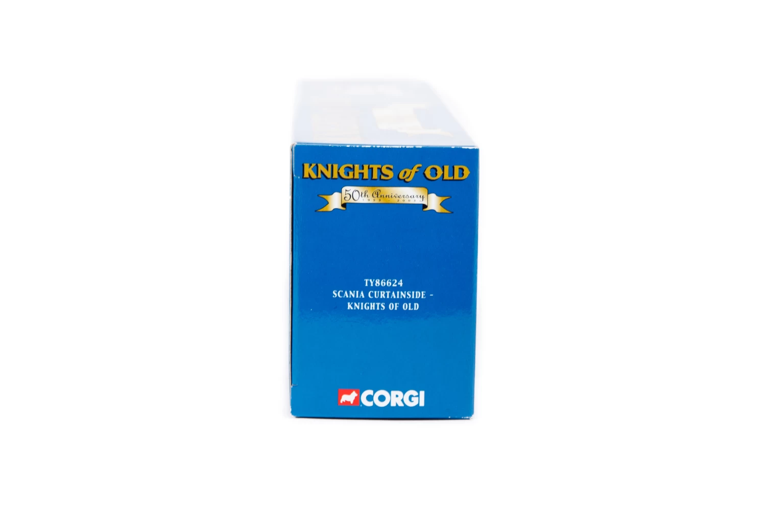 Corgi Superhaulers – Scania Curtainside – Knights Of Old (Gold) 50th Anniversary – TY86624 3 Corgi Superhaulers – Scania Curtainside – Knights Of Old (Gold) 50th Anniversary – TY86624 - Image 3