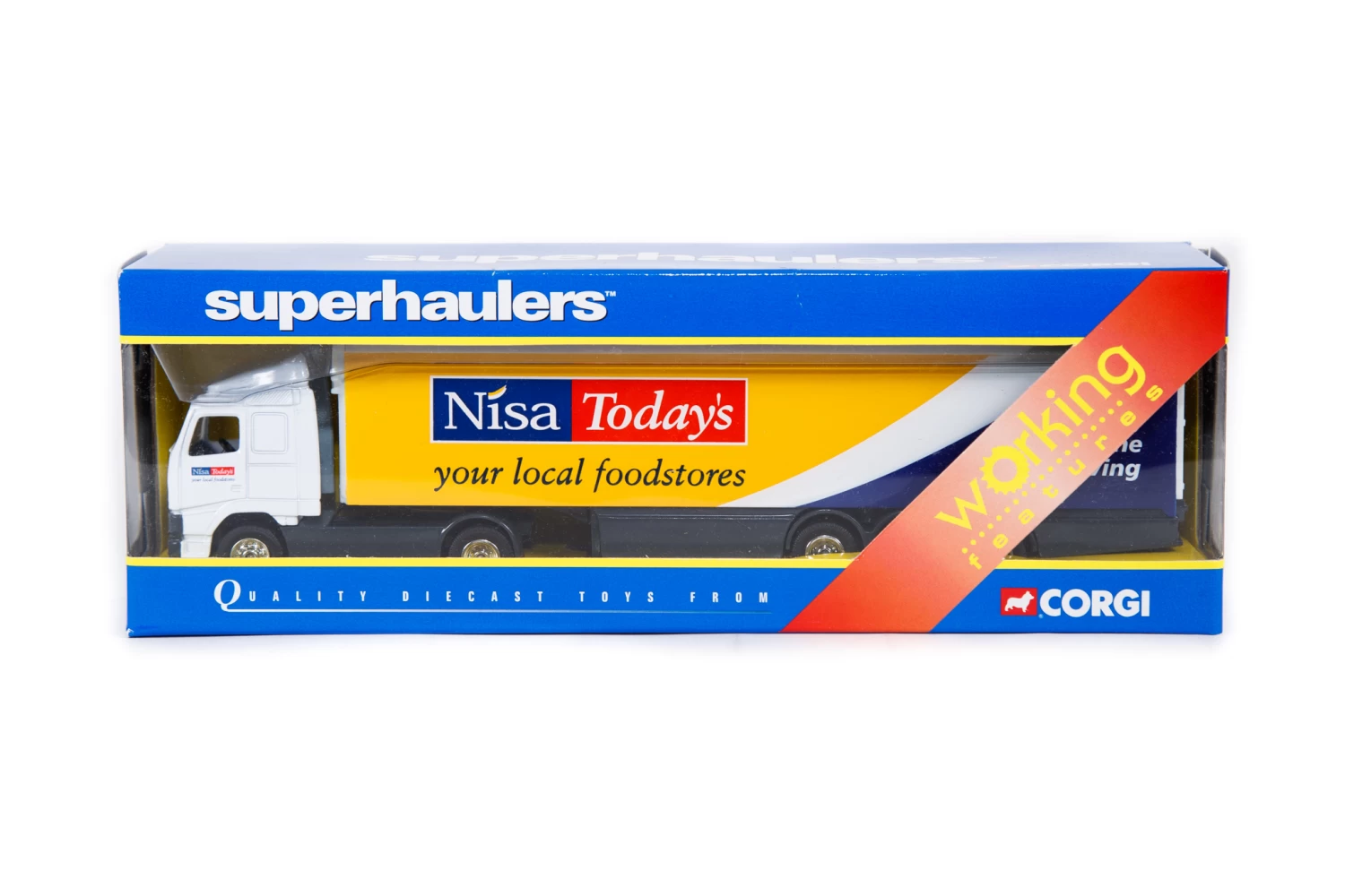 Corgi Superhaulers – Volvo Box Trailer – Nisa Today’s – TY86721 1 Corgi Superhaulers – Volvo Box Trailer – Nisa Today’s – TY86721