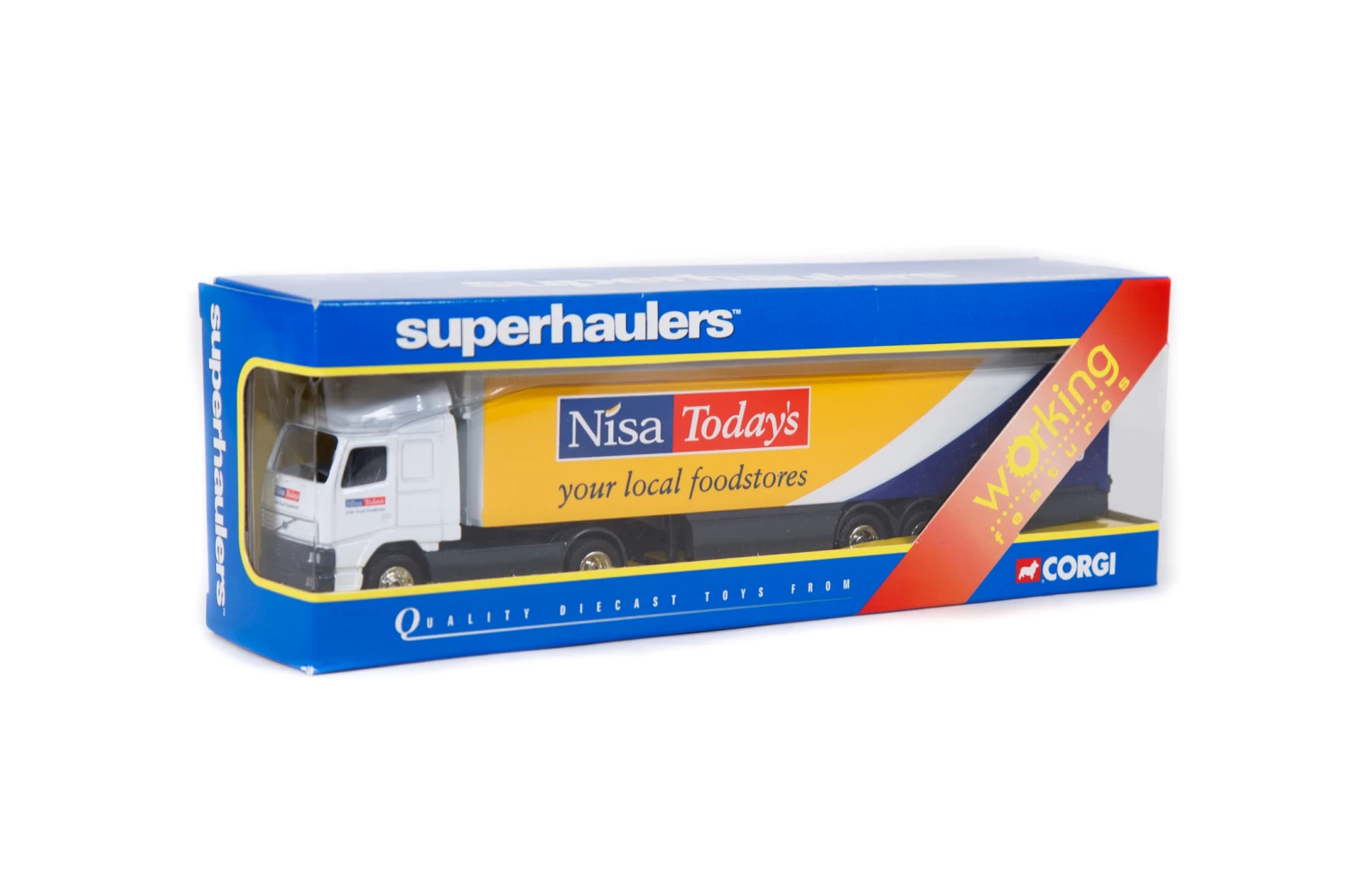 Corgi Superhaulers – Volvo Box Trailer – Nisa Today’s – TY86721 2 Corgi Superhaulers – Volvo Box Trailer – Nisa Today’s – TY86721 - Image 2