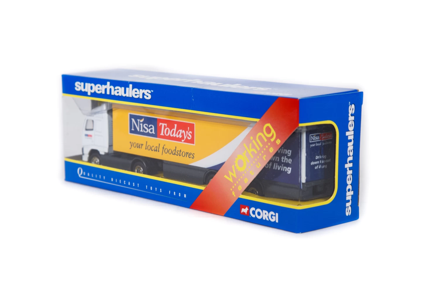 Corgi Superhaulers – Volvo Box Trailer – Nisa Today’s – TY86721 3 Corgi Superhaulers – Volvo Box Trailer – Nisa Today’s – TY86721 - Image 3