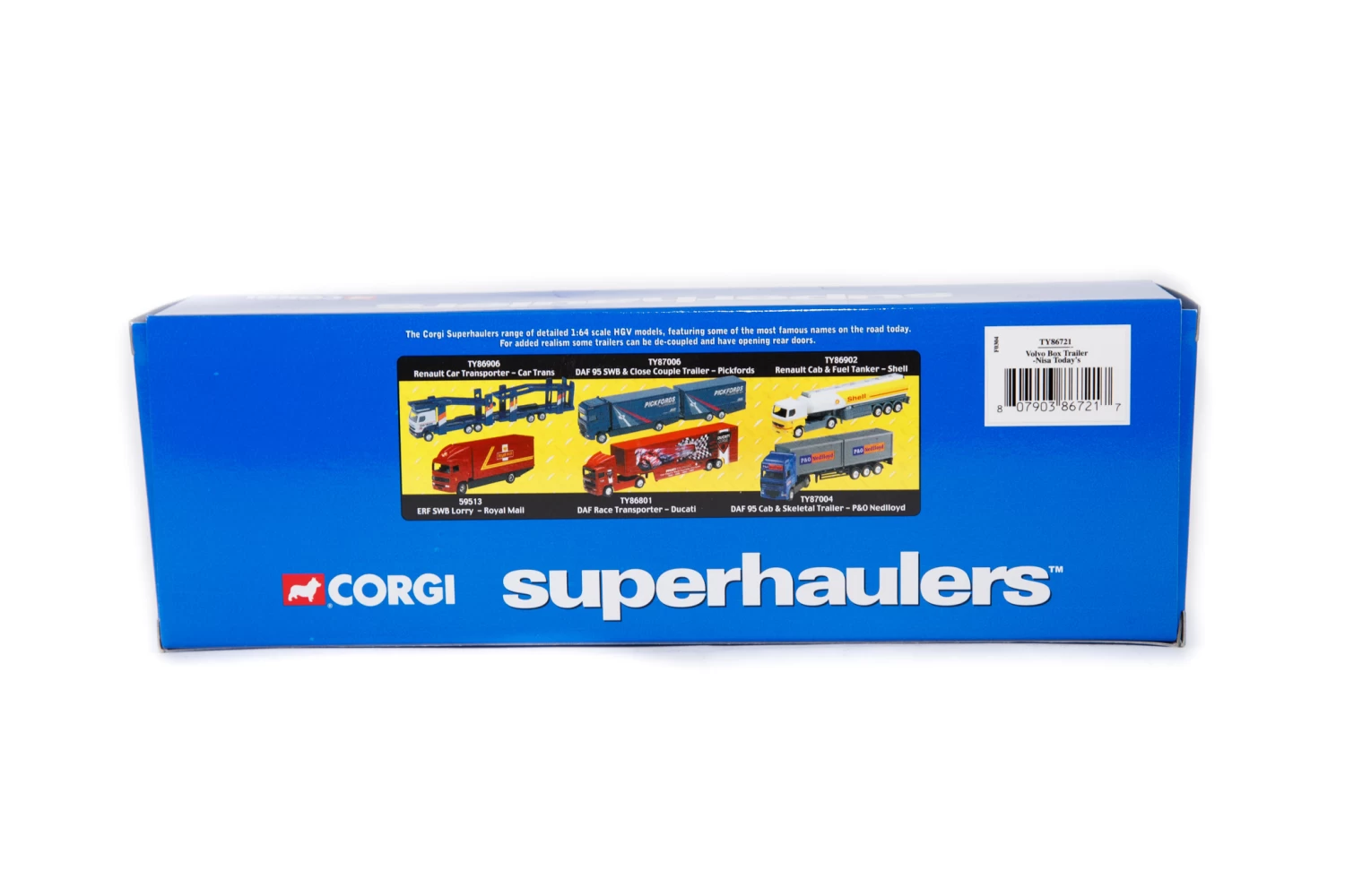 Corgi Superhaulers – Volvo Box Trailer – Nisa Today’s – TY86721 4 Corgi Superhaulers – Volvo Box Trailer – Nisa Today’s – TY86721 - Image 4