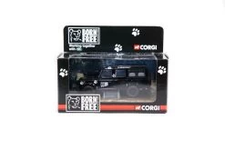 Corgi Vanguards – 1:43 Scale – Land Rover Defender – Born Free Foundation – VA09706