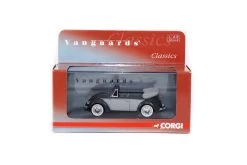 Corgi Vanguards – 1:43 Scale – Volkswagen Beetle Cabriolet – Delphin Grey – VA00203