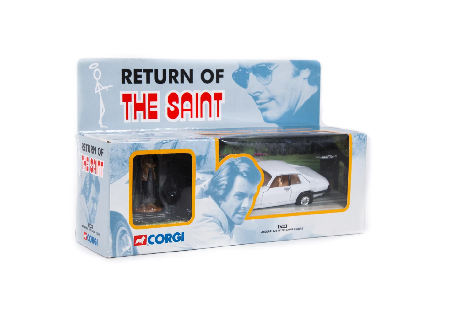 Corgi Return Of The Saint – Jaguar XJS With Saint Figure – 57404 2 Corgi Return Of The Saint – Jaguar XJS With Saint Figure – 57404 - Image 2