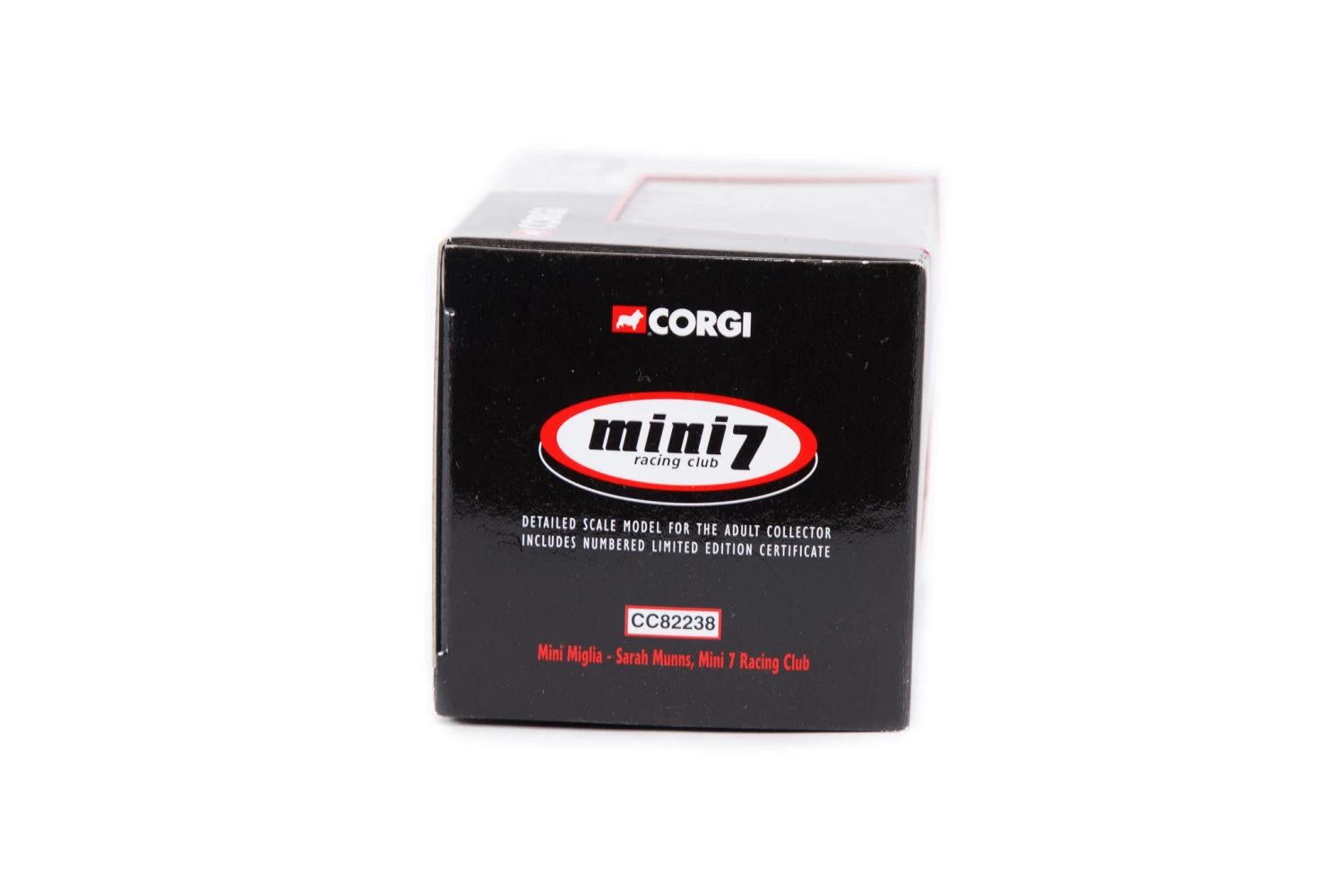 Corgi Mini 7 Racing Club – Mini Miglia – Sarah Munns – CC82238 2 Corgi Mini 7 Racing Club – Mini Miglia – Sarah Munns – CC82238 - Image 2