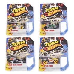 Team Hot Wheels – High Speed Wheels – Ballistik, Sand Stinger, Pikes Peak Tacoma & Baja Truck