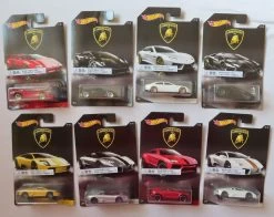 Hot Wheels Set Of 8 Lamborghini By Mattel In 2016