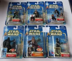 Star Wars Collection 2 Endor Rebel Soldier, Supreme Chancellor Palpatine, Djas Puhr, Boba Fett, Darth Vader, Chewbacca Action Figure