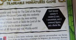 The Lord Of The Rings – Tradeable Miniature Game – Booster Pack -Trendy Toy Store IMG 4966 2