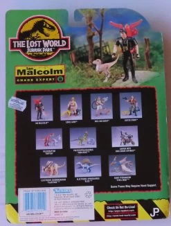 Jurassic Park – The Lost World – Ian Malcolm – Chaos Expert – Malcom With Launching Smart Missile And T-Rex Hatchling -Trendy Toy Store IMG 5117