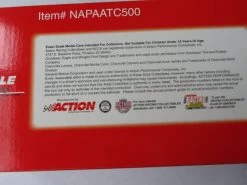 NAPA Auto Care 500 – Nascar 50th Anniversary Car – 1998 Diecast 1/24 Scale -Trendy Toy Store IMG 5744