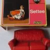 Sindy – Vintage – Red Settee – Used – By Pedigree – 44522