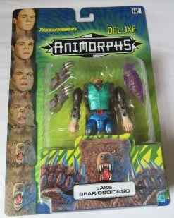 Transformers Deluxe Animorphs – Jake / Bear Figure – Purple