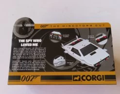 Corgi James Bond 007 The Directors Cut – The Spy Who Loved Me – Lotus Esprit Underwater – CC04512 (Black And White Logo Variant) -Trendy Toy Store IMG 9463