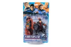 Fantastic Four – Snowboarding Human Torch With Flame ‘N’ Go Snowboard – Fantastic 4 Figure ( Faulty )