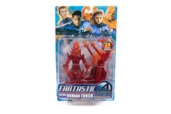 Fantastic Four – Flying Human Torch With Fire Blasting Action – Fantastic 4 Figure ( Faulty )