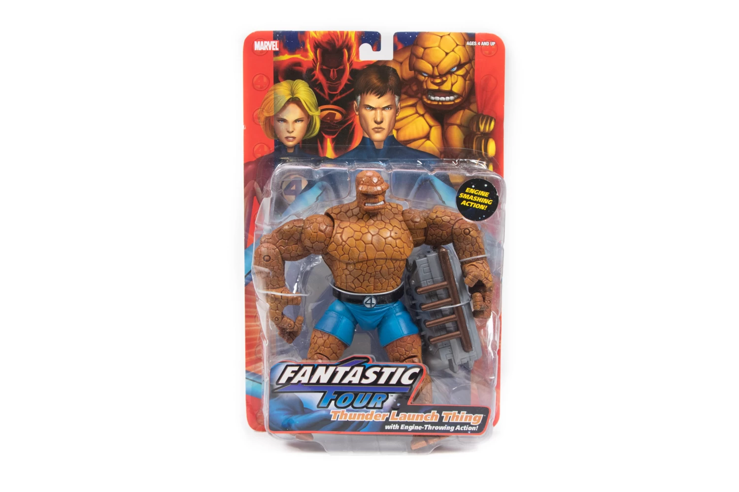 Fantastic 4 – Thunder Launch Thing With Engine Throwing Action 1 Fantastic 4 – Thunder Launch Thing With Engine Throwing Action