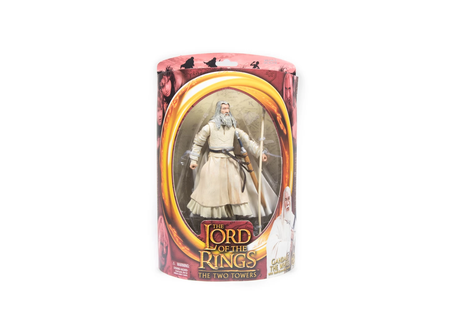 Lord Of The Rings – The Two Towers – Gandalf The White With Staff-Extending Action 1 Lord Of The Rings – The Two Towers – Gandalf The White With Staff-Extending Action