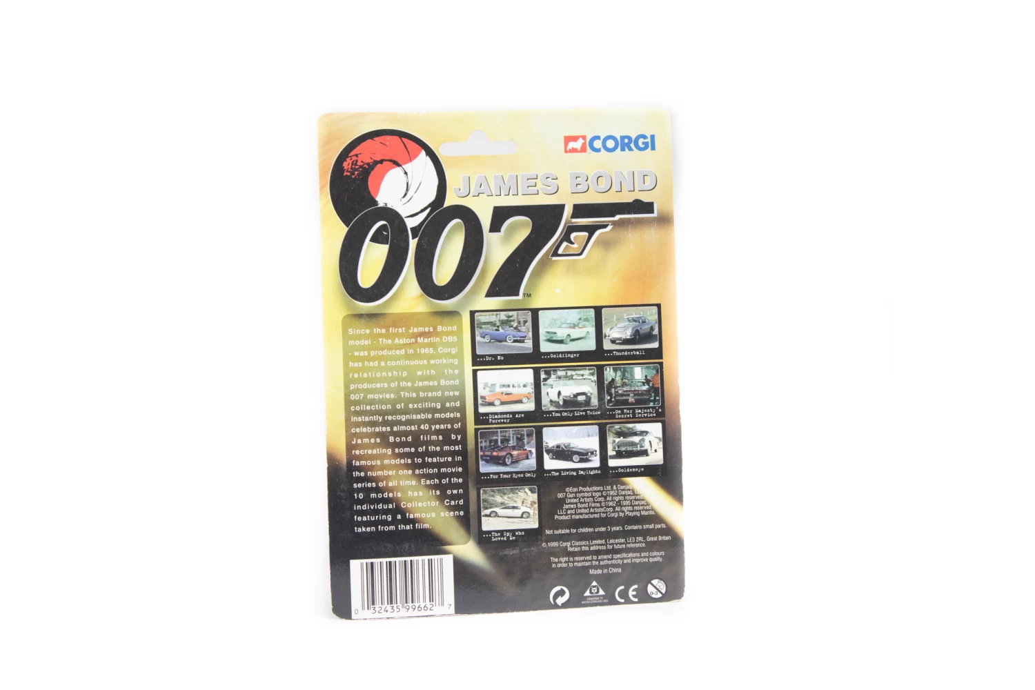 Corgi – James Bond – For Your Eyes Only Lotus Esprit Turbo – 1/64th Scale – 99662 2 Corgi – James Bond – For Your Eyes Only Lotus Esprit Turbo – 1/64th Scale – 99662 - Image 2