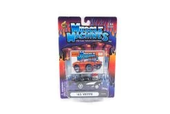 Muscle Machine 1:64 Scale ’62 Chevrolet Vette – GS02-08 (Black)