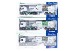 Corgi Modern Truck – 1/50 Scale – Set Of 3 Man Feldbinder Tankers – Lafarge Zement – Estazem, Rapidzen & Optacolor – CC12009, CC12010 & CC12011
