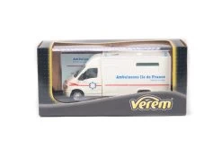 Verem 1/43 Scale – Renault Master – French Ambulance (Ambulances Ile De France) – V283