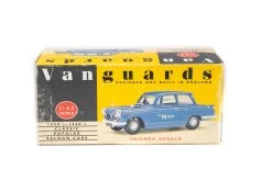 Corgi Vanguards – 1:43 Scale – Triumph Herald – Monte Carlo Press Car – VA5006