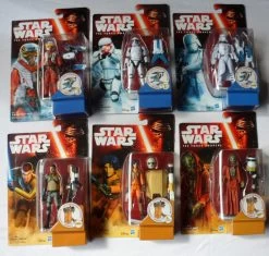 Star Wars The Force Awakens 6 X Figures -Trendy Toy Store SAM 0958