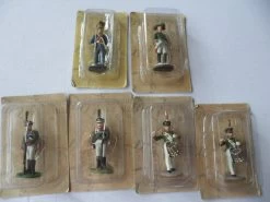 1:32 Scale Napoleonic Soldiers Figurines X6