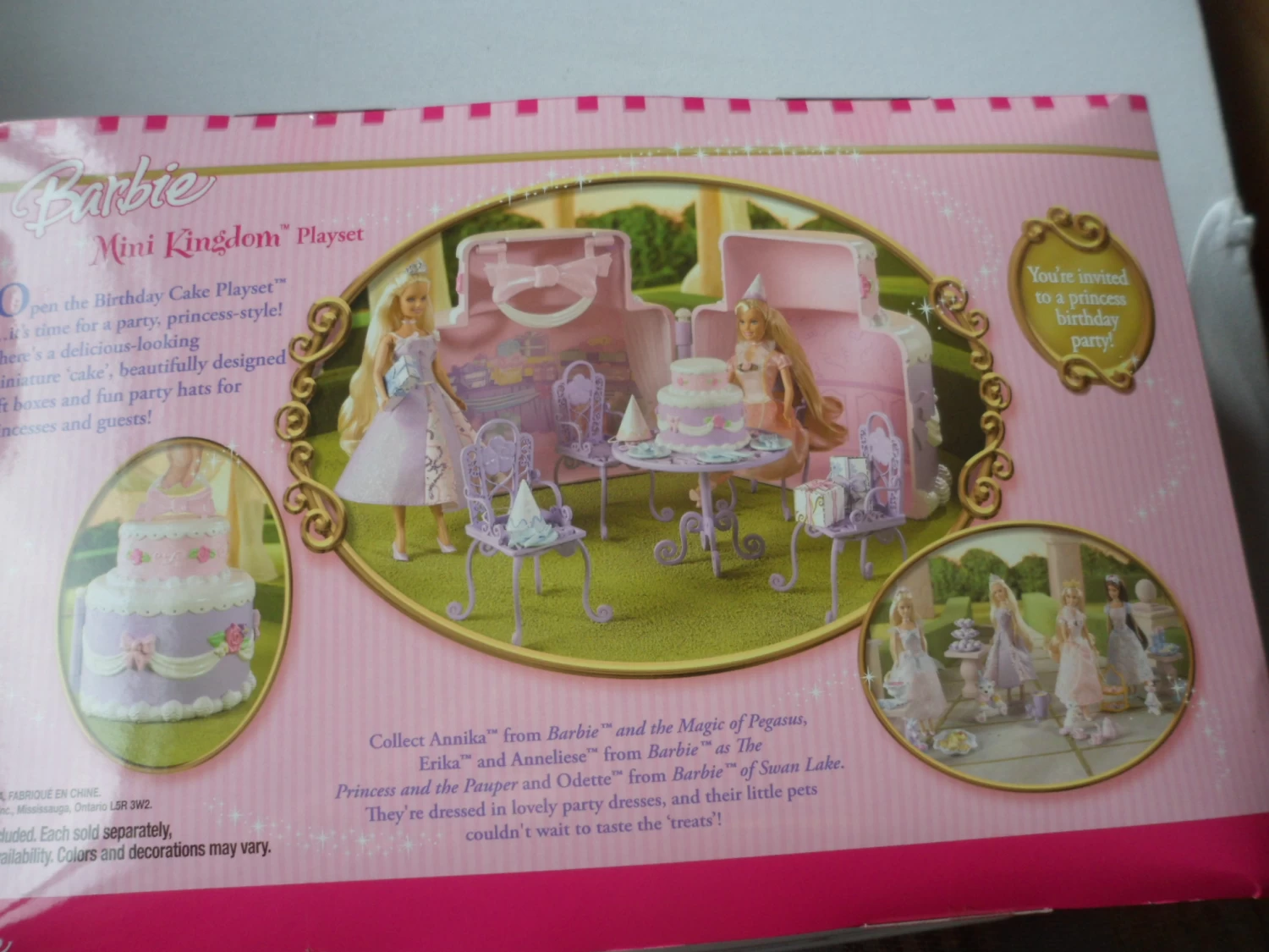 Barbie Mini Kingdom – Birthday Cake Playset 4 Barbie Mini Kingdom – Birthday Cake Playset - Image 4
