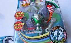 Disney – Super Robot Monkey – Monkey Shout – Spark- 77 – Gibson – Otto Figures With DVD – Faulty Do Not Talk Or Light Light Up -Trendy Toy Store SAM 2645