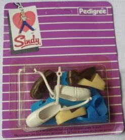 Sindy Vintage Shoes Pack By Pedigree – W