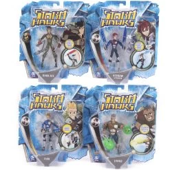 Storm Hawks – 4 Figures – Junko, Finn, Aerrow & Dark Ace
